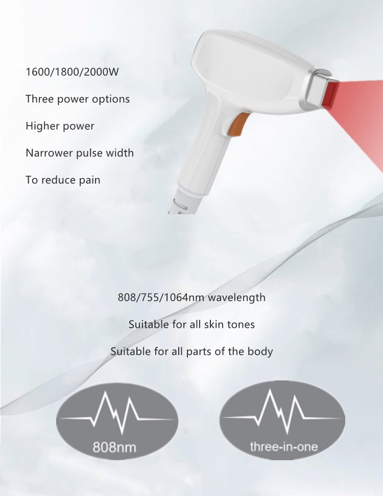 RAZORLASE® 808nm Hair Removal Machine