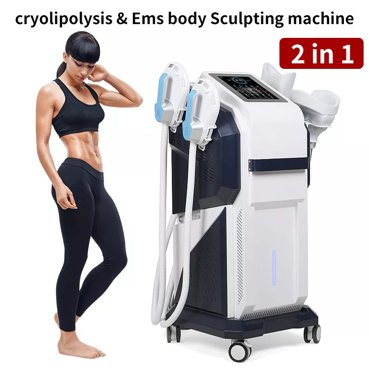 Cryolipolysis and EMSculpt Combined Machine